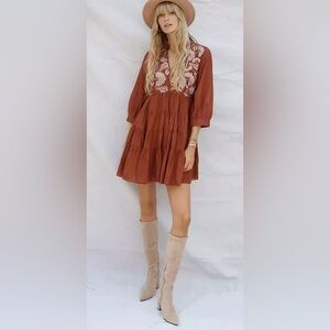 Anthropologie Samant Chauhan Mini Dress